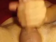 Horny and bored... stroking it 5/16