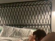 Hooked up with a stranger and came hard before fucking and sucking to get cum all over my face 4/16