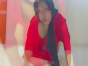 Beautiful Arab Curvy Hot Maid Cleaning My Hotel Room, I saw Her Sexy Attractive & Start Masturbation 15/16