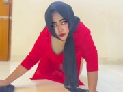 Beautiful Arab Curvy Hot Maid Cleaning My Hotel Room, I saw Her Sexy Attractive & Start Masturbation 16/16