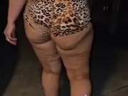 Hotwife Kayla showing off my phat ass in front of my husband friends 12/16