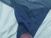 I masturbate with my sister-in-law's thong 13/16