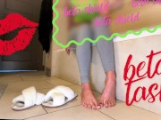 Goddess Chloe Red Lips Humiliation Task 16/16