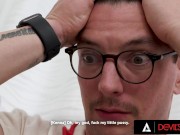 DEVILS FILM - Horny Blonde Kenna James Cheats On Her BF Because He Don't Want To Have A Threesome 15/16