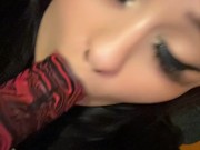 Goth Girl Sucking Monster Cock 12/16