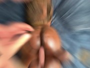 Big ass ebony let's a white boy breed her 13/16