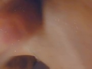 Pumping monster clit to orgasm 6/16