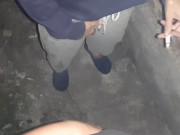 We smoke and masturbates at the same time (smoking fetish, orgasm in clothes, public masturbation) 11/16