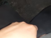 We smoke and masturbates at the same time (smoking fetish, orgasm in clothes, public masturbation) 12/16