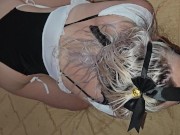 Watching my 39 years old Maid fucking my 22 Stepson in my room 4/16