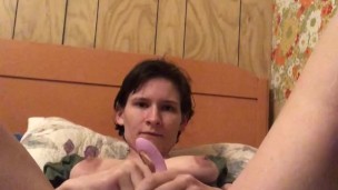 Fucking Myself With New Vibrator While Travelling Alone