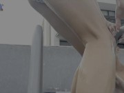 Gave his girlfriend's tight pussy to his friends after a pool party 8/16