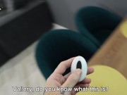 Vibro anal plug in my stepsister's tight ass 1/16