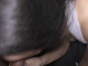 Dangerous blowjob! Skinny slut with braces craves cock inside 6/16