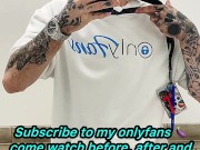 VIRAL MALE ONLYFANS MODEL @tussin_t  risking job to make Onlyfans videos 3/16