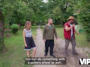 VIP4K. Meeting with Daddy ended up as a outside sex. Hot sex with Andrea & Neeo 5/16