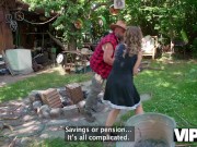 VIP4K. Meeting with Daddy ended up as a outside sex. Hot sex with Andrea & Neeo 7/16