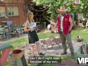 VIP4K. Meeting with Daddy ended up as a outside sex. Hot sex with Andrea & Neeo 9/16