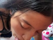 La zorra de mi cuñada siempre me recibe en lencería 3/16