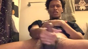 Young BBC Cumshot