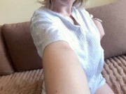 Beautiful brunette shows her beautiful tits 3/16