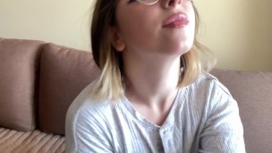 Beautiful brunette shows her beautiful tits