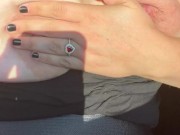 Playing With My Huge Heavy Natural MILF Tits While You Drive- Savvy RN 7/16
