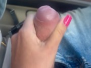 School girl give a handjob to taxi driver for free ride 11/16