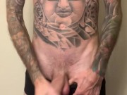 Big Cum From a Big White Dick 1/16