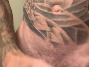 Big Cum From a Big White Dick 13/16