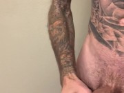 Big Cum From a Big White Dick 7/16