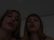 Your Mouth Is a Spittoon For Three Mistresses - POV Spitting Femdom (PREVIEW) 10/16