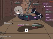 Catsuit bondage of Chelsea goes wrong 11/16