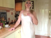 Judy's XXX - Your Busty BBW Wife Charlie Rae Sucks Your Cock in the Kitchen (POV) 2/16