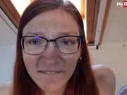 Nerdy Babe Finafoxy Finds The Perfect Set Of Underwear And Then Takes The D - Mydirtyhobby 14/16