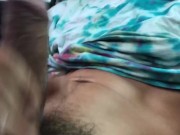 POV Big Dick Quick Cumshot Clip Close Up 💦 In Car 16/16