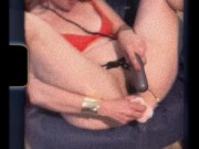 Canadian tight cunt stepmom plays with Dildo and Daddy 3/16