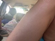 I Fuck Myself and Cum in my Car 6/16