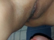 My stepdaughter shows me her new panties that smell rich and delicious 9/16