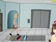 Fuckerman Hospital #4 - Nurse helps me get my semen out - Jazziuu - Gameplay 4/16