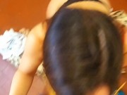 Mi hermanstra hermosa, viene a casa me hace sexo oral y mueve su culo hermoso. LATINA BIG ASS 2/16