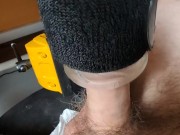 Edged Cock Gooned Denied by Milking Machine 7/16
