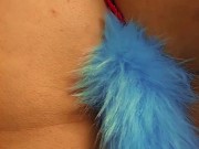 Bailo sensual con lencería sexy, plug anal y me masturbo con mi vibrador hasta correrme 7/16