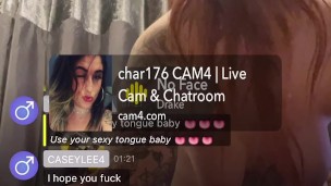 Deep throat with proper big lips live