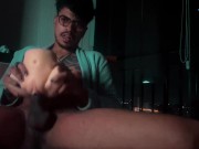 Hanjob, Sextoy & Cumming in my New Terrance With City View 8/16