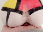 Body paint photo shoot and I end up fucking the photographer 12/16