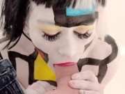 Body paint photo shoot and I end up fucking the photographer 9/16