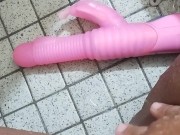 Taking a shower and get horny once again 8/16