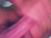 Very Horny Moaning Daddy Dry HUMPS and Cums one Hand 7/16