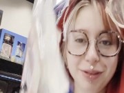 🤓 Nerdy Girl was Hiding PERFECT ASS 🍑 Under Onesie!! SLOW CREAMPIE! 3/16